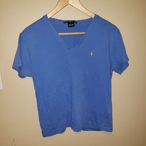 Ralph Lauren Sport Large Vneck blue